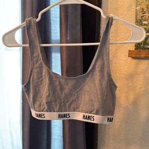 Hanes, M, sports bra